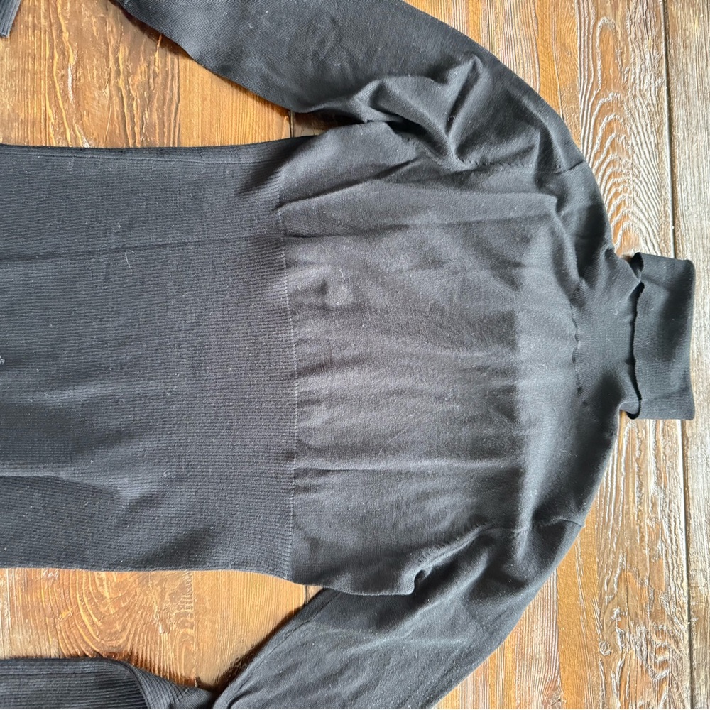 Elie Tahari Charcoal Knit Sweater